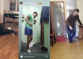 Si no tienes el salón de un futbolista puede pasar: los mejores fails del reto del papel