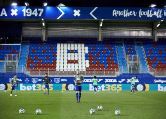 11 años habían pasado del último partido suspendido del Eibar