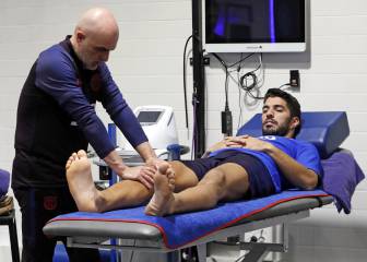 Luis Suárez: “A finales de abril, estaré con el grupo”