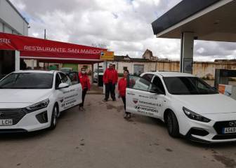 El Extremadura cede sus vehículos oficiales