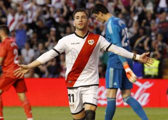 El Rayo pierde un 26% de gol desde el adiós de Embarba