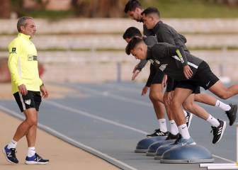 El plan físico del Málaga: 