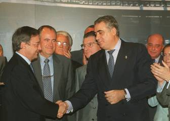 El reconocimiento público de Florentino Pérez a Lorenzo Sanz