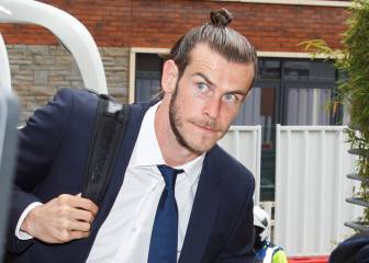 The door swings open for Bale to leave