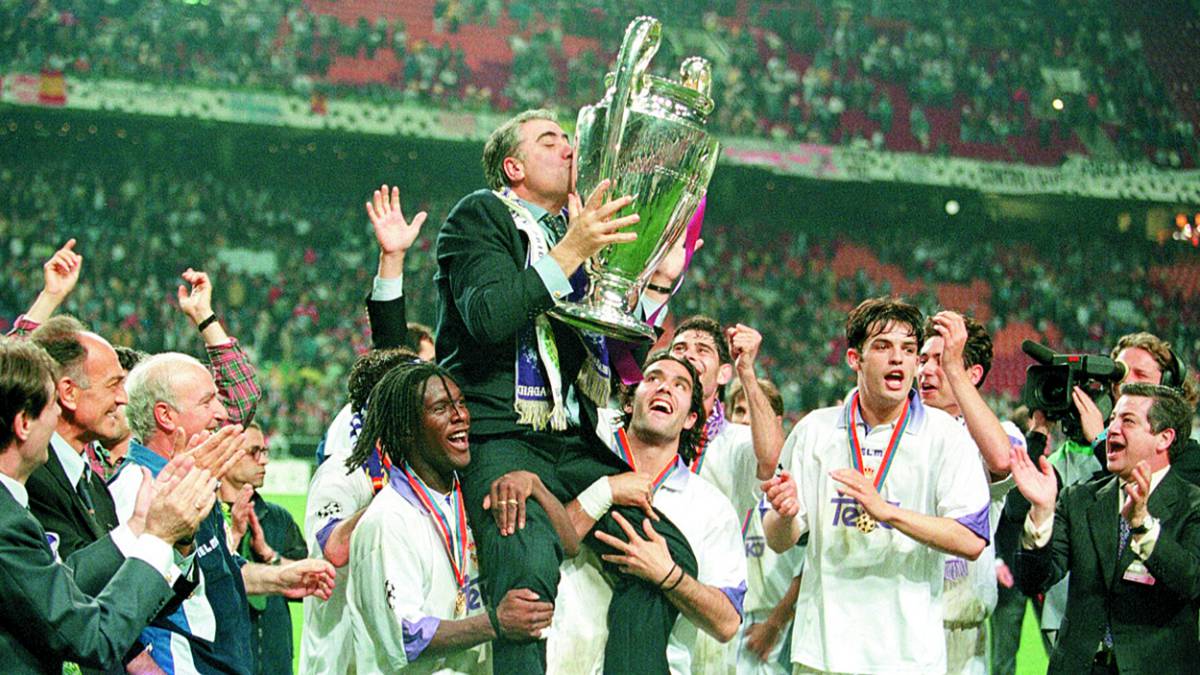 Real Madrid | La ansiada Séptima Copa de Europa llegó con Lorenzo Sanz ...