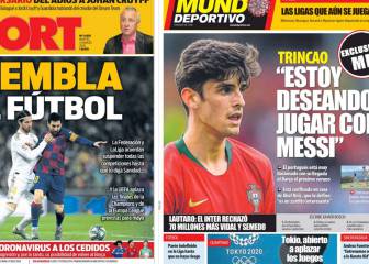 Trincao se ve en el Barça