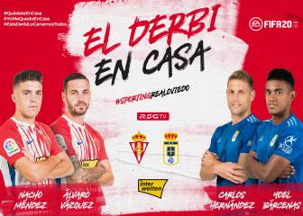 El derbi de El Molinón del domingo se jugará en casa