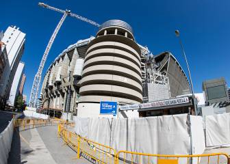 Continúan las obras de remodelación del Bernabéu