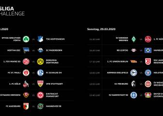 La Bundesliga copia el torneo virtual de LaLiga sin el Bayern