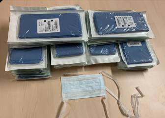 El Granada desinfecta más de 4.000 mascarillas al día