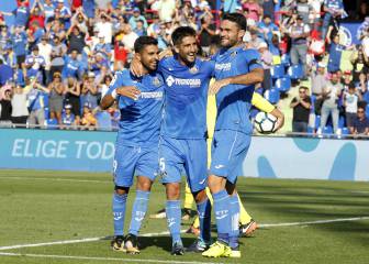 El tridente de los 100 goles, historia del Getafe