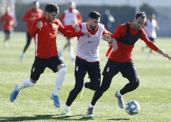 Los jugadores del Granada siguen un plan nutricional para mantener masa muscular
