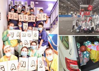 La afición rayista recauda 33.377€ en su lucha contra el coronavirus