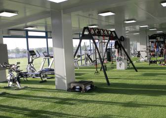 El Lega monta un ‘telegimnasio’ para sus jugadores