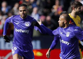 En Nesyri y Braithwaite, antídoto del Leganés contra la tormenta económica