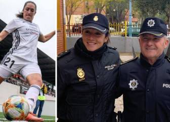 Estela, la Policía del Madrid CFF: 