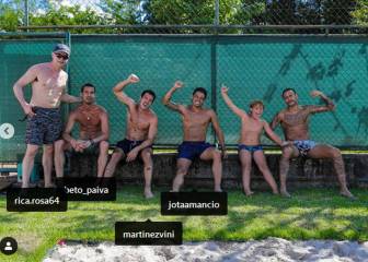 Neymar responde a las críticas por una foto jugando al voley playa en plena cuarentena