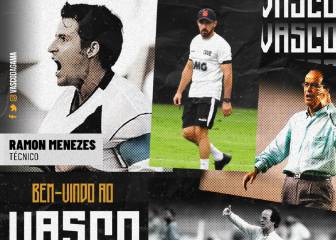 Vasco da Gama confirma a Ramon Menezes como su nuevo técnico