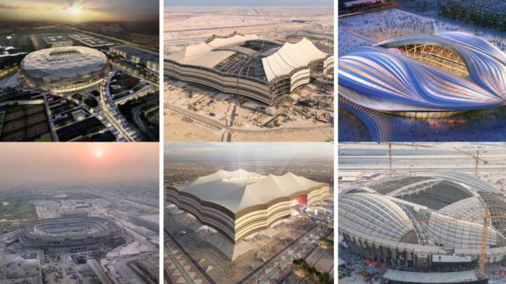 Así son los estadios de Qatar 2022: 7 nuevos y 1 renovado - AS.com