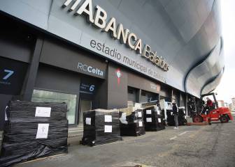 El Celta dona material sanitario y ofrece su sede como hospital