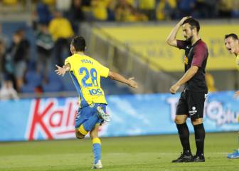 Pedri escribe las victorias de la UD Las Palmas
