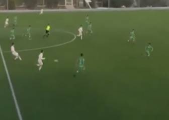 El heredero del Rey León: así dirige al Cadete A del Madrid el hijo de Julen Guerrero