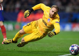 Oblak espera la vuelta de LaLiga para hacer historia