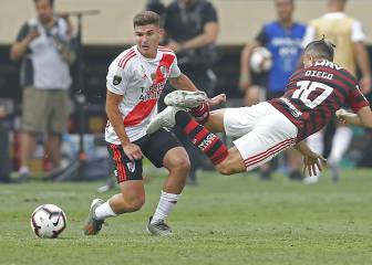 El Valencia pone el ojo en River: interesan Montiel y Quarta