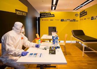 El Dortmund convierte su estadio en un hospital