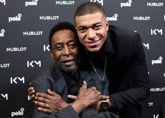 Pelé-Mbappé, un año de consejos de maestro a alumno