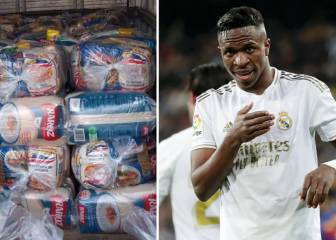 Vinicius hace otra donación para combatir el coronavirus