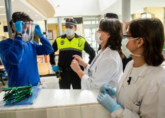 El Villamarín ya es un centro logístico de máscaras sanitarias