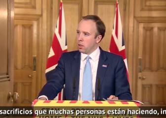 Rotundo mensaje del secretario de sanidad británico contra los jugadores de la Premier