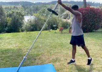 ¿Han visto entrenamiento más duro que este? La durísima rutina de Ansu Fati en la cuarentena