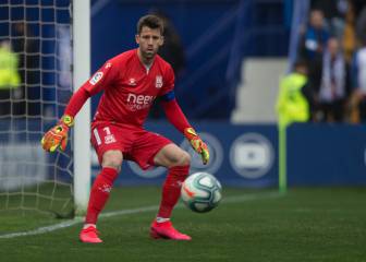 El Alcorcón ha utilizado a sus tres porteros en la Liga