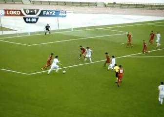 Hay ganas de fútbol y goles así sirven de analgésico: 'Cristiano' se aparece en Tayikistán