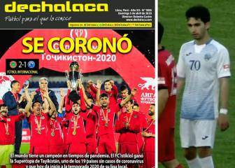 Sulaymonov, el tayiko que marca goles en tiempos de coronavirus: 