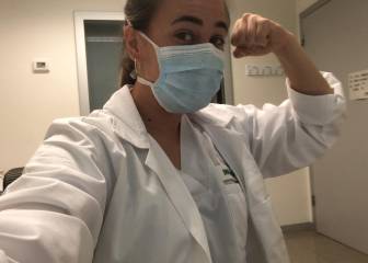 El ejemplo de María Sanjuán, enfermera y portera del Villarreal