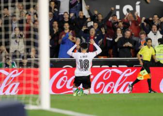 Carlos Soler y el recuerdo del primer gol en Mestalla