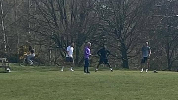 Mourinho desoye las medidas y se lleva a tres jugadores a un parque de Londres