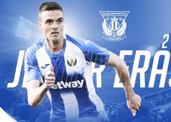 Javier Eraso renueva con el Leganés hasta 2022
