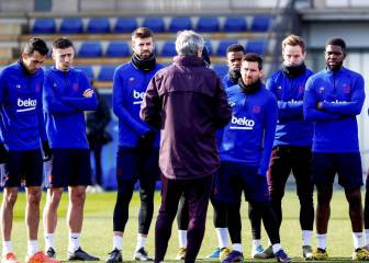 El primer equipo se toma un respiro en Semana Santa