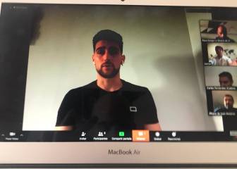 Juan Ibiza, primera entrevistado del Almería desde su casa