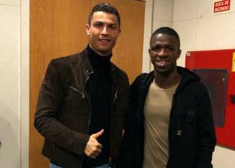 Vinicius acepta el reto de Cristiano