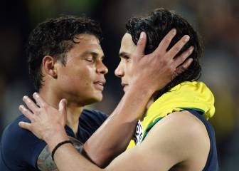 Cavani y Thiago Silva ya no volverían a París