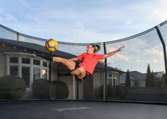 El jardín de casa como campo de entrenamiento