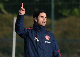 Arteta planifica 'dos o tres escenarios' para el mercado
