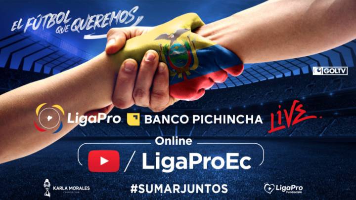 LigaPro impulsa una telemaratón benéfica para luchar contra el coronavirus en Ecuador