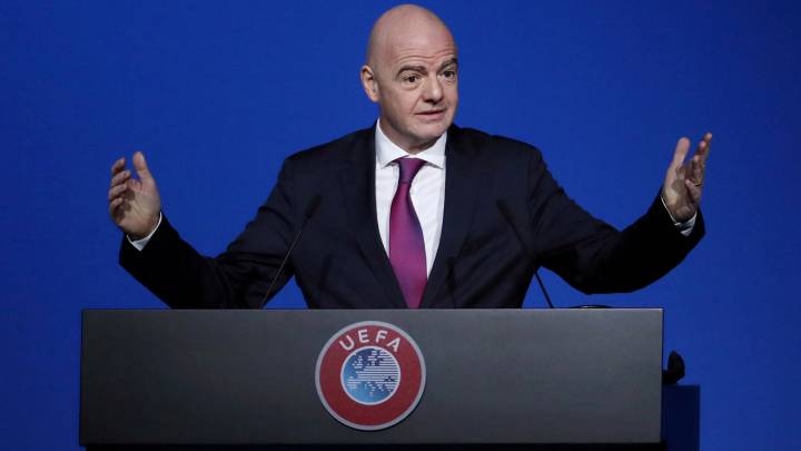 Infantino: "No vale la pena poner en peligro la vida humana por ningn partido, ni ninguna liga"