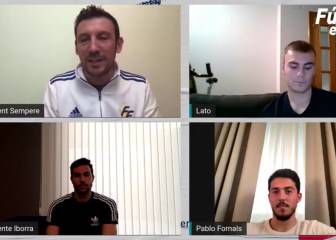 'Fútbol en casa' con Lato, Fornals e Iborra